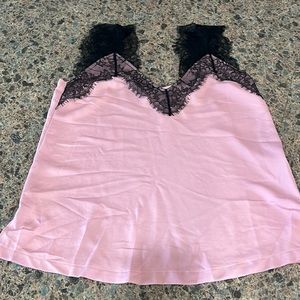 Maybe black lace tank size large never worn